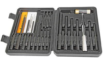 Wheeler Master Roll Pin Punch Set